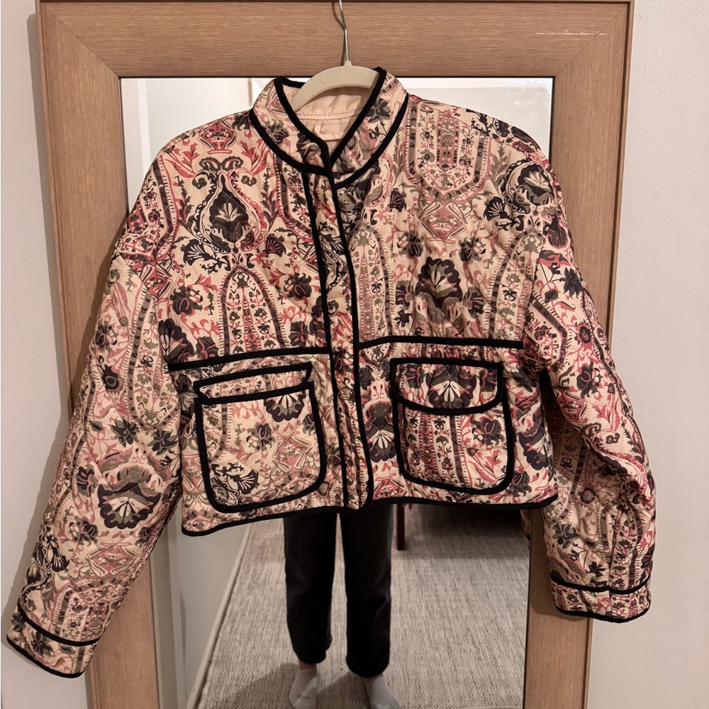 7 for all mankind Floral Patterned Women's Jacket